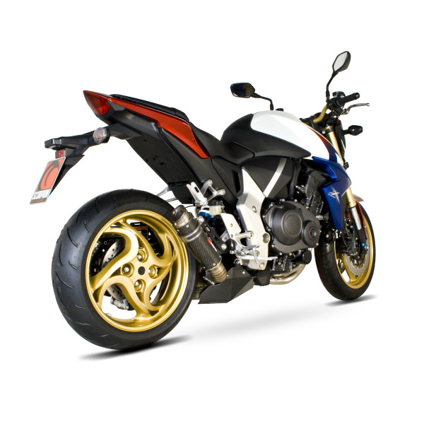 Scorpion Exhaust Honda CB1000 R 2008 - 2017 RP1-GP Slip-on Carbon Fibre Sleeve